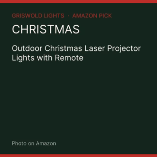 Outdoor Christmas Laser Projector Lights with Remote